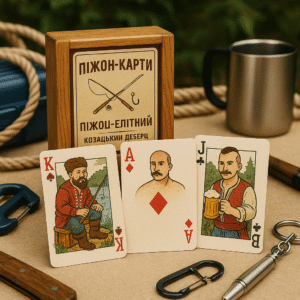 'Деберц по-козацьки' — колода в дерев’яному футлярі