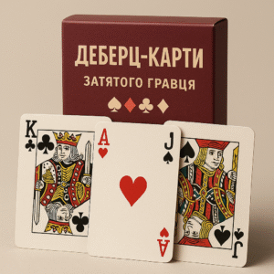 Деберц-карти 'Затятого Гравця'
